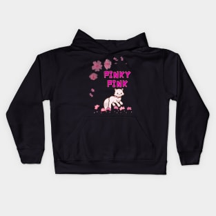 Pinky pink Kids Hoodie